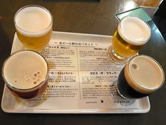 四種類を飲み比べ！