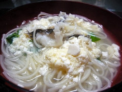 鱧と鱧子が素敵な煮麺