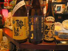 日本酒三種です